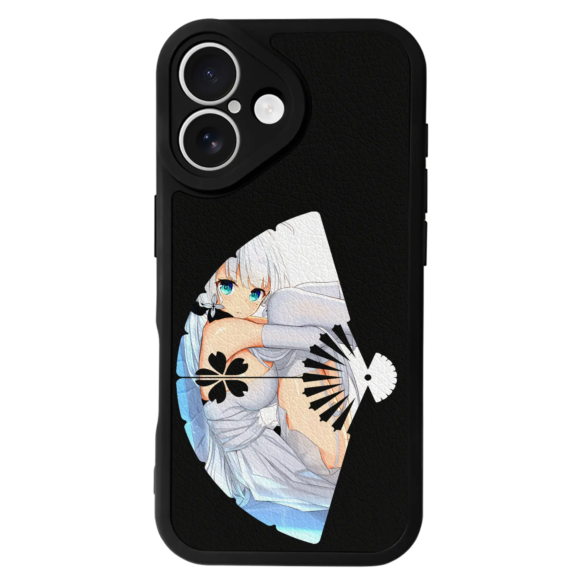 アズールレーン グッズ,イラストリアス - IPhone 16シリーズ対応 ・ シリコンスマホケース ・ レザー調 ・ 高精度フィット ・ 耐衝撃 ・ ワイヤレス充電対応 ・ 精密カット